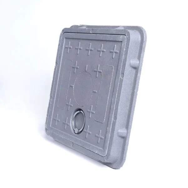 Tapa de registro compuesta 25×25 pulgadas (63×63 cm) cuadrada, FRP anticorrosiva
