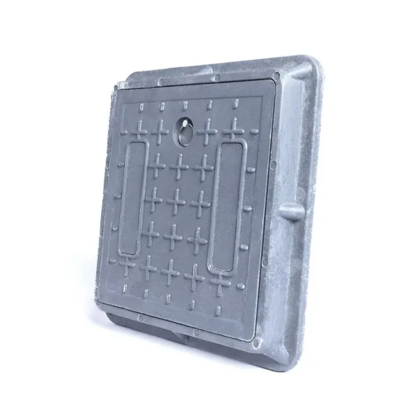 Tapa de registro compuesta 30×30 pulgadas (76×76 cm) cuadrada FRP anticorrosiva