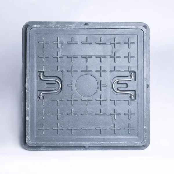 Tapa de registro compuesta 40×40" (101×101 cm) cuadrada FRP reforzada anticorrosiva