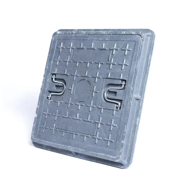 Tapa de registro compuesta 40×40" (101×101 cm) cuadrada FRP reforzada anticorrosiva