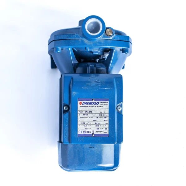 Bomba de agua Pedrollo CPm 670 centrífuga monofásica hierro fundido
