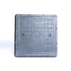 Tapa de registro compuesta reforzada 50×50" (127×127 cm) cuadrada FRP D400 industrial