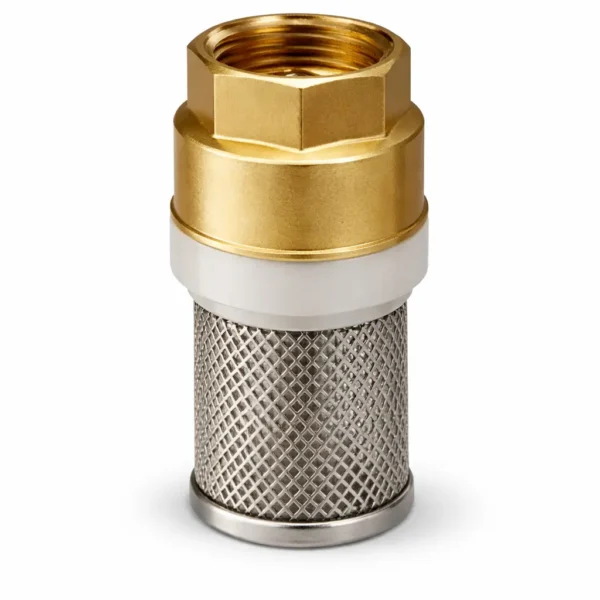 Válvula de pie VF 1.25 check 1 1/4 pulgada bomba agua con filtro