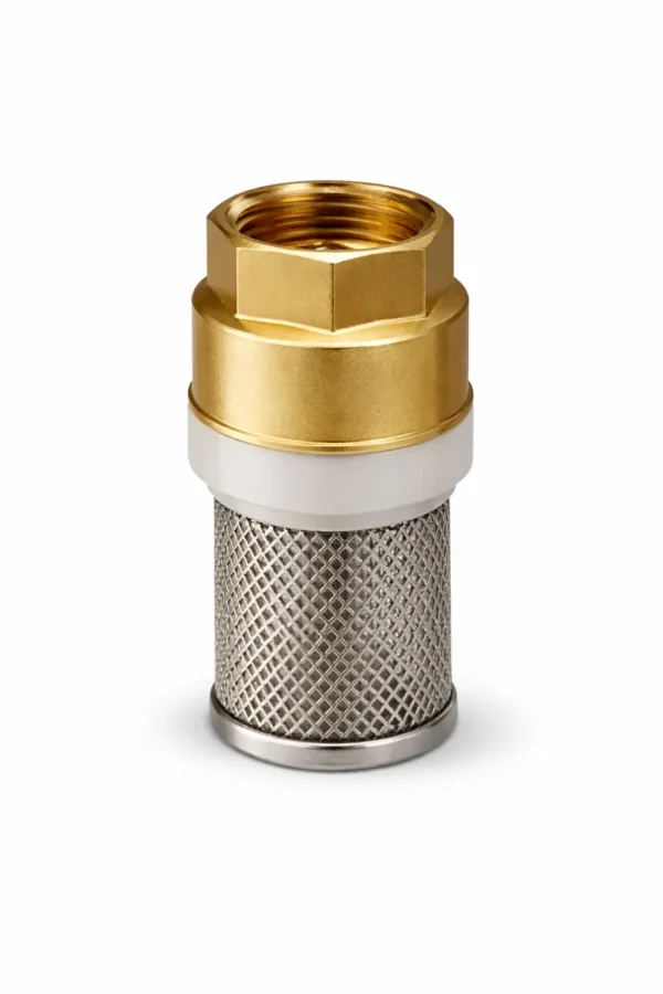 Válvula de pie VF 1.25 check 1 1/4 pulgada bomba agua con filtro